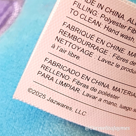 🐣 LIDA ROSE 🤡 Purple, Pink & Blue Clown w Flower Easter 2025 Squishmallow NWT - Picture 7 of 9